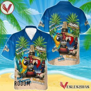 Parrot Modelo Negra Hawaiian Shirt, Best Summer Gifts For Fans - Vesles2014S 1