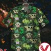 Pascal Tangled And Baby Yoda Green Hawaiian Shirt, Unique Gifts For Friends - Vesles2014S 1