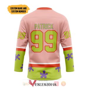 Patrick Star Custom Hockey Jersey, Trending Gifts For Fans - Vesles2014s 1