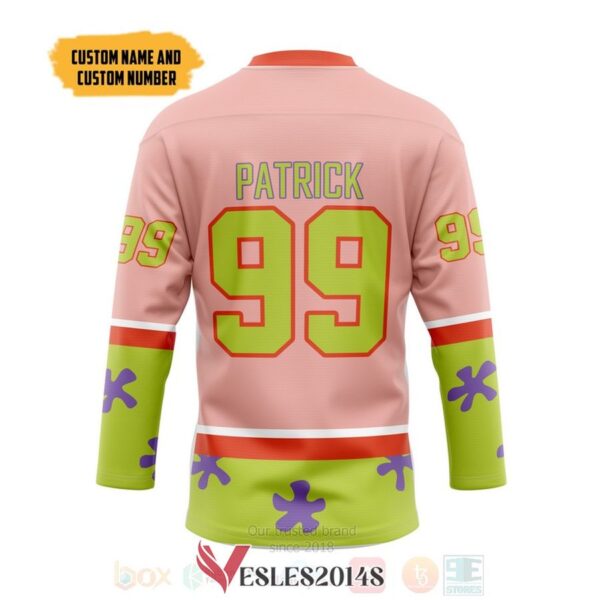 Patrick Star Personalized Hockey Jersey, Trending Gifts For Fans - Vesles2014s 1