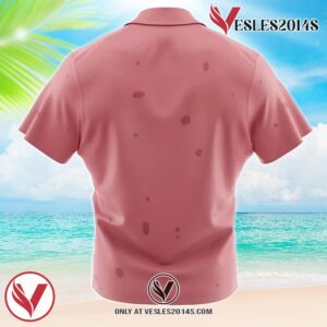 Patrick Star Spongebob SquarePants Nickelodeon Hawaiian Button Up Shirt, Perfect Gifts For Anime Lovers - Vesles2014S 1