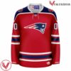 Patriot Team New England Personalize Red Jersey, Football Coach Gift - Vesles2014S