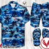 Patriots Palm Combo Hawaiian Shirt, Beach Shorts And Flip Flop, Unique Gifts For Friends - Vesles2014S 1