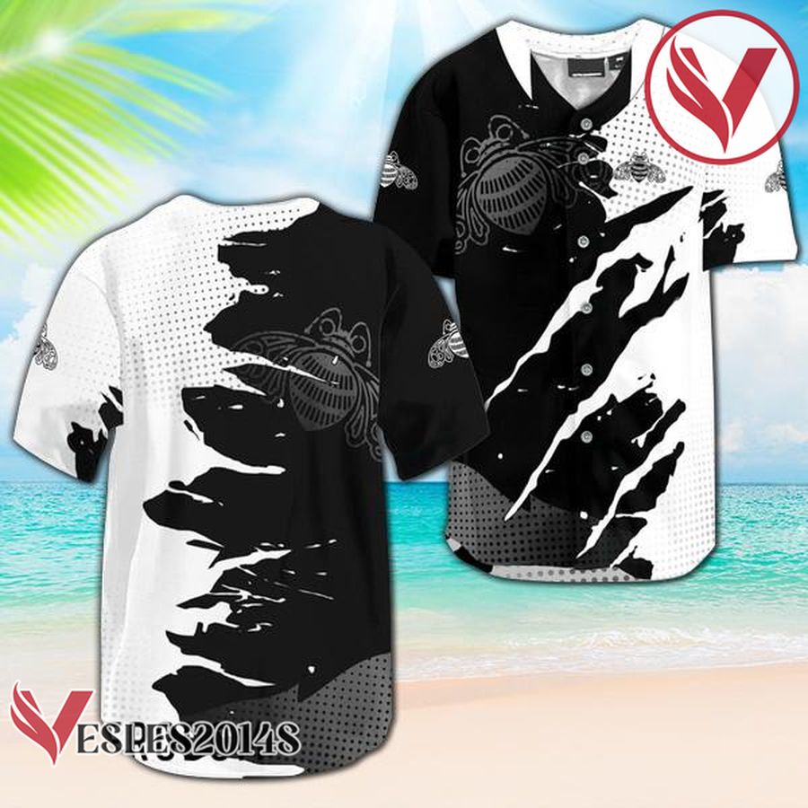 Patron Tequila Metal Crack Pattern Baseball Jersey, Perfect Gifts For Fans - Vesles2014S