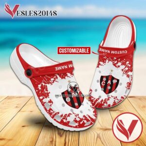 Patronato Parana Logo Custom Crocs Shoes For Men And Women, Unique Clogs Shoes For Fans - Vesles2014S