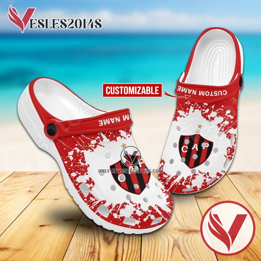 Patronato Parana Logo Custom Crocs Shoes For Men And Women, Unique Clogs Shoes For Fans - Vesles2014S