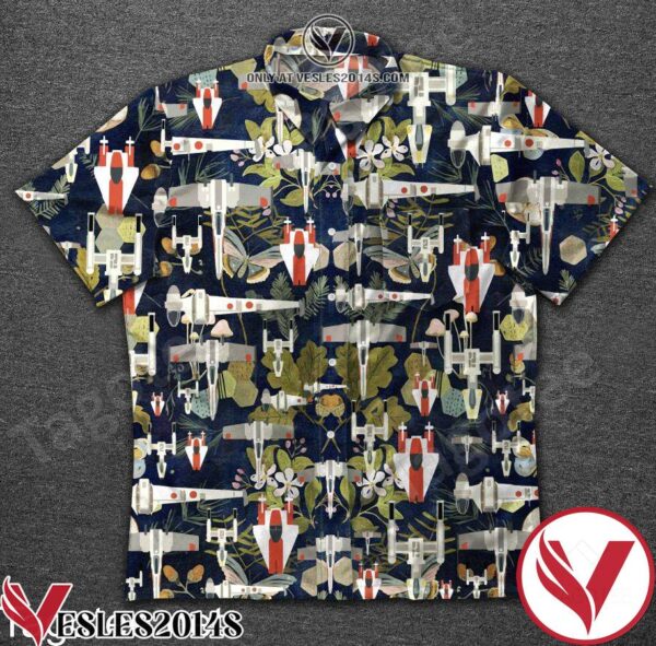 Pattern Airplane Hawaiian Shirt, Unique Gifts For Friends - Vesles2014S 1