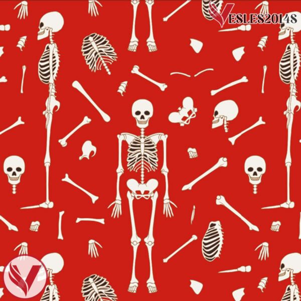 Pattern Dancing Skeletons Halloween Holiday Hockey Jersey - Vesles2014S 4
