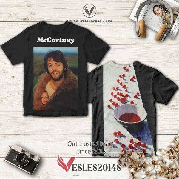 Paul McCartney Slime Album 3D T-Shirt, Perfect Gifts For Music Lovers - Vesles2014S