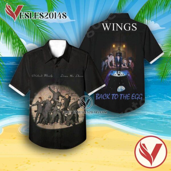 Paul Mccartney And Wings Back To The Egg Album Cover Hawaiian Shirt, Unique Gifts For Music Lovers - Vesles2014S