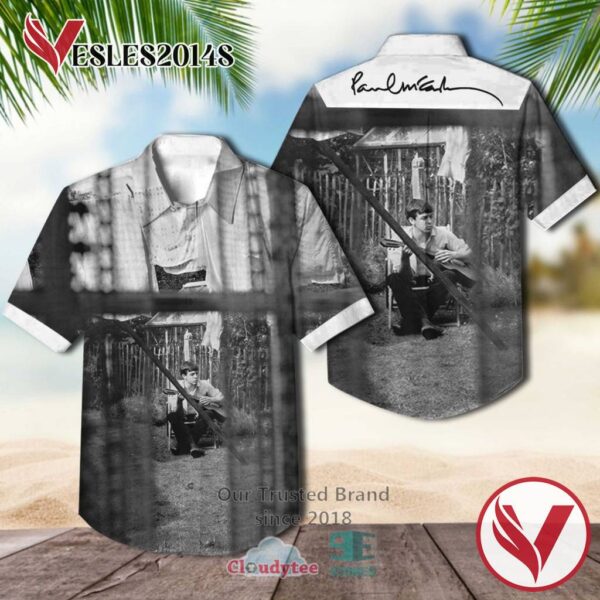 Paul Mccartney Chaos and Creation In The Backyard 2005 Casual Hawaiian Shirt, Best Gifts For Summer Vesles2014S 1