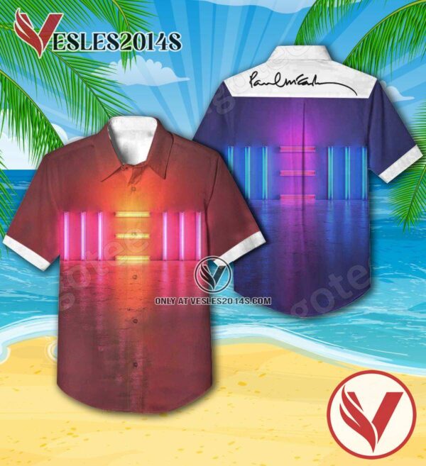 Paul Mccartney New Album Cover Hawaiian Shirt, Unique Gifts For Music Lovers - Vesles2014S