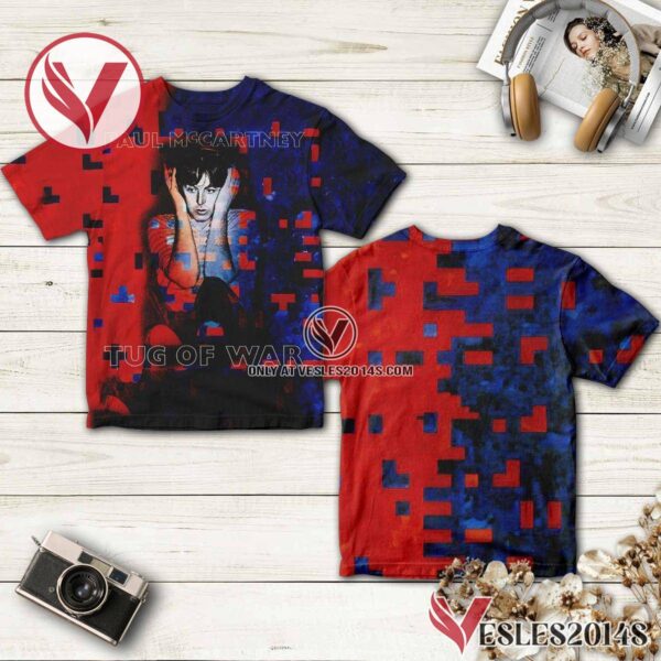 Paul Mccartney Tug Of War Album Cover Shirt, Unique Gifts For Music Lovers - Vesles2014S