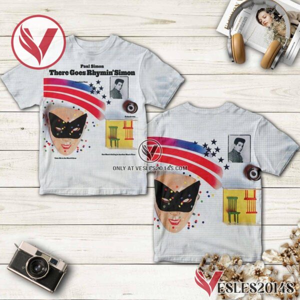 Paul Simon There Goes Rhymin’ Simon Album Cover Shirt, Unique Gifts For Music Lovers - Vesles2014S