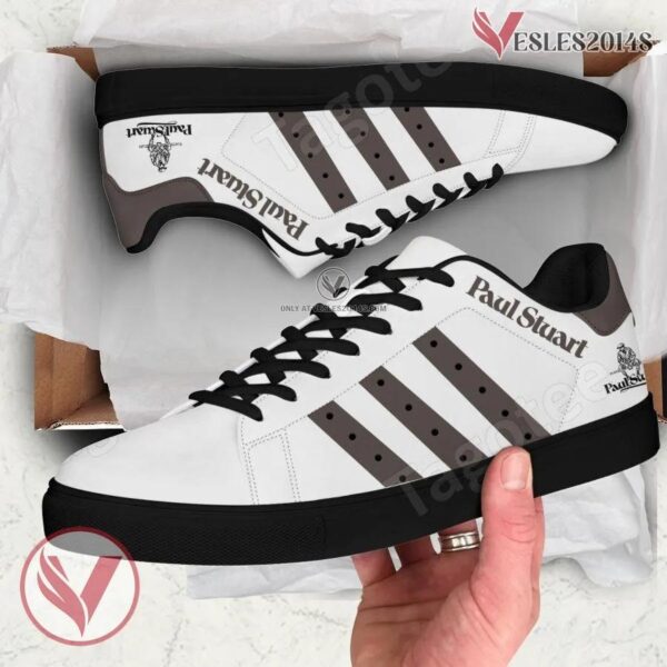 Paul Stuart Logo Print Stan Smith Shoes, Unique Sneaker For Fans - Vesles2014s 1