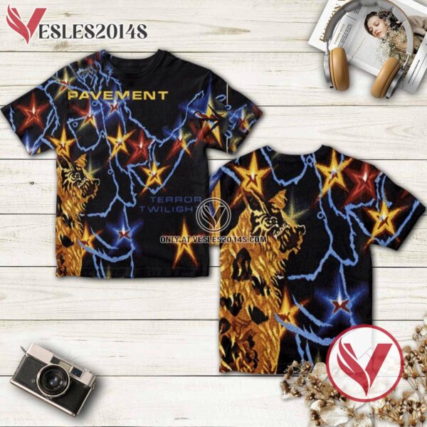 Pavement Terror Twilight Album Cover Shirt, Unique Gifts For Music Lovers - Vesles2014S