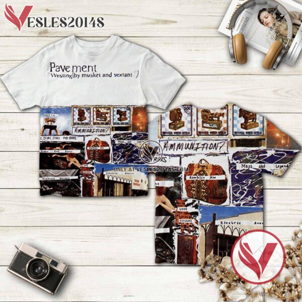 Pavement Westing By Musket And Sextant Album Cover Shirt, Unique Gifts For Music Lovers - Vesles2014S