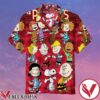 Peanuts Characters Red Hawaiian Shirt, Unique Gifts For Friends - Vesles2014S 1