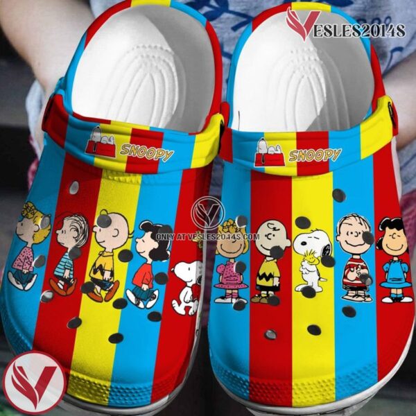 Peanuts Snoopy Crocs Clogs Crocband Shoes Comfortable 3D, Unique Gift From  Vesles2014S
