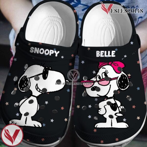 Peanuts Snoopy Crocs Clogs Shoes Crocband Comfortable 3D, Unique Gift From  Vesles2014S