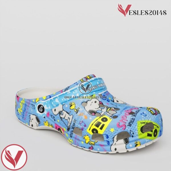 Peanuts Snoopy Crocs Clogs Shoes Crocband Comfortable for men women, Unique Gift From  Vesles2014S 2