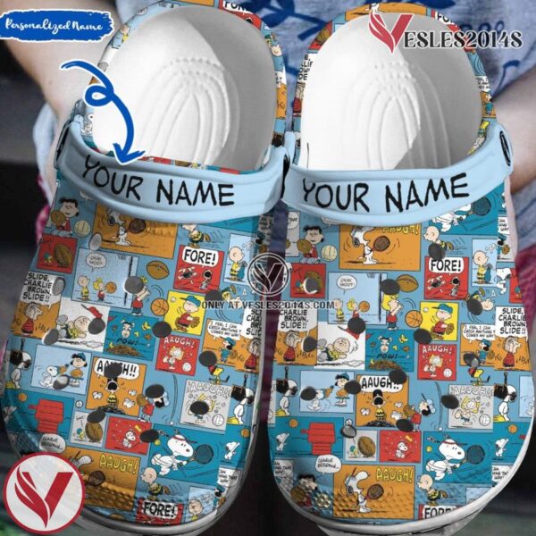 Peanuts Snoopy Crocs Crocband Clogs Comfortable Shoes 3D, Unique Gift From  Vesles2014S