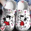 Peanuts Snoopy Crocs Crocband Comfortable Clogs Shoes 3D, Unique Gift From  Vesles2014S