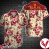 Peanuts Snoopy Red Tropical Floral Yellow Hawaiian Shirt, Unique Gifts For Friends - Vesles2014S 1