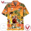 Peanuts charlie brown and snoopy 2 Print Short Sleeve Hawaiian Casual Shirt Vesles2014S
