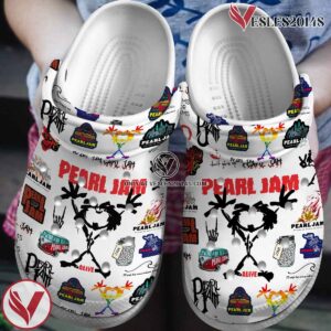 Pearl Jam Music Crocs Crocband Clogs Shoes, Unique Gifts For Fans Style 3 - Vesles2014S