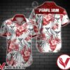 Pearl Jam Red Tropical Floral White Hawaiian Shirt, Unique Gifts For Friends - Vesles2014S 1