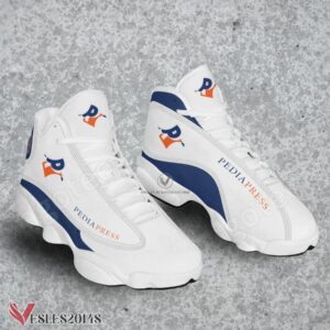PediaPress Logo Air Jordan 13 Shoes, Best Sneaker Gifts For Fans - Vesles2014s