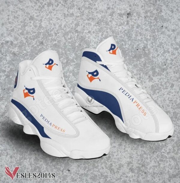 PediaPress Logo Air Jordan 13 Shoes, Best Sneaker Gifts For Fans - Vesles2014s