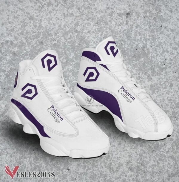 Peloton College Logo Air Jordan 13 Shoes, Best Sneaker Gifts For Fans - Vesles2014s