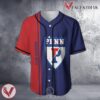 Penn Quakers Baseball Jersey Half Style NCAA, Unique Gifts For Fans - Vesles2014s