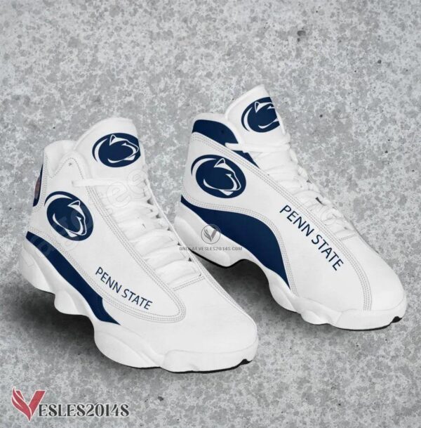 Penn State NCAA Logo Air Jordan 13 Shoes, Best Sneaker Gifts For Fans - Vesles2014s