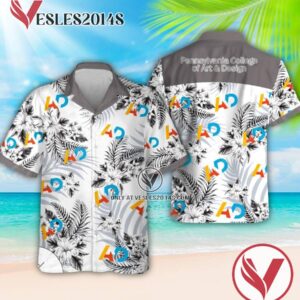 Pennsylvania College of Art and Design Short Sleeve Aloha Combo Hawaiian, Best Outfit For Holiday - Vesles2014S