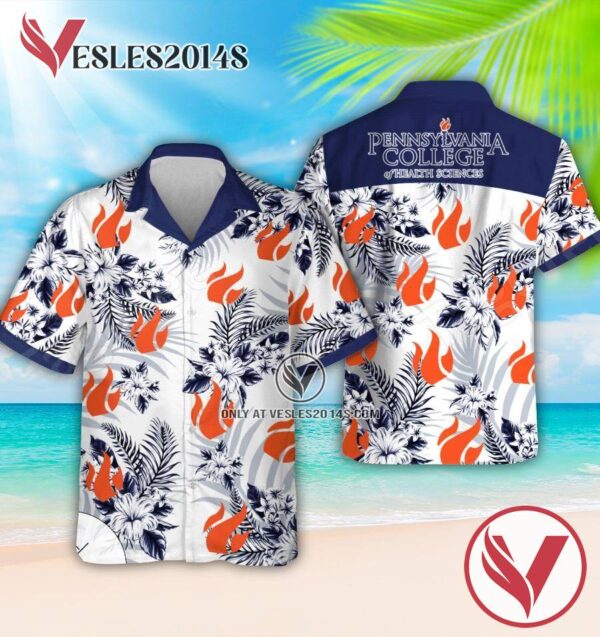 Pennsylvania College of Health Sciences Short Sleeve Aloha Combo Hawaiian, Best Outfit For Holiday - Vesles2014S
