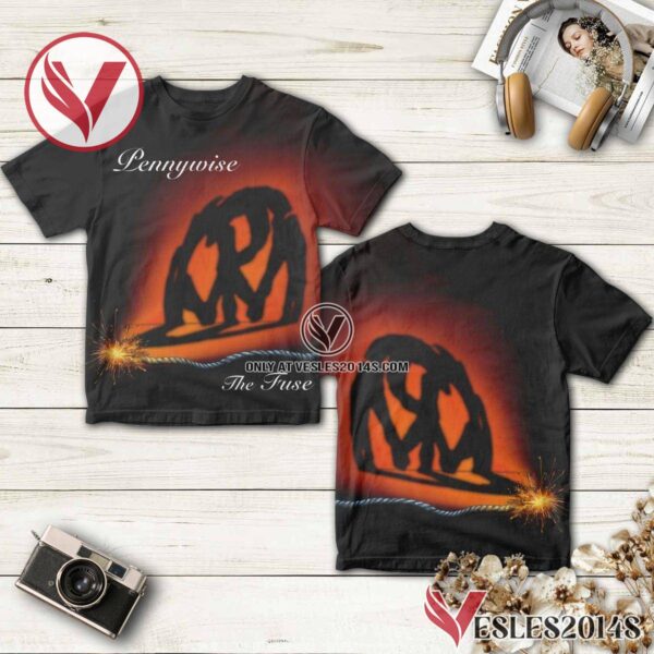 Pennywise The Fuse Album Cover Shirt, Unique Gifts For Music Lovers - Vesles2014S