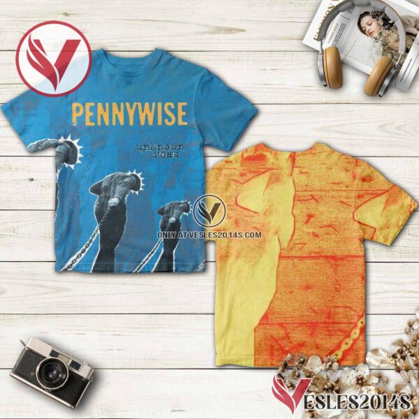 Pennywise Unknown Road Album Cover Shirt, Unique Gifts For Music Lovers - Vesles2014S