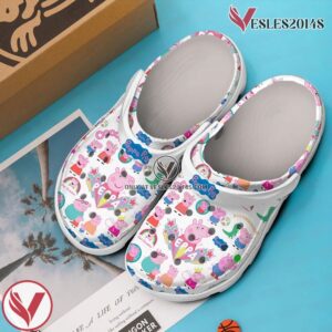 Peppa Pig Cartoon Crocs Crocband Clogs Shoes Comfortable For Men Women and Kids Style 2, Unique Gift From  Vesles2014S 2