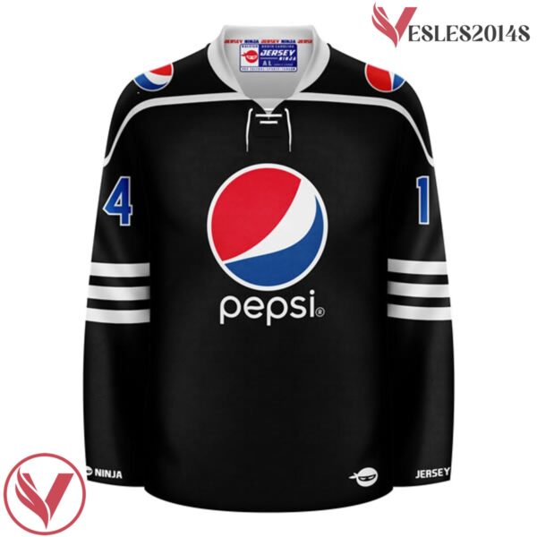 Pepsi Big Logo  Black Jersey - Vesles2014S 2