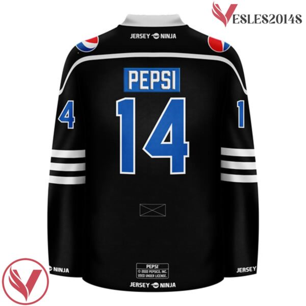 Pepsi Big Logo  Black Jersey - Vesles2014S 3