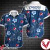 Pepsi Blue Tropical Floral Hawaiian Shirt, Unique Gifts For Friends - Vesles2014S 1