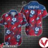 Pepsi Blue Tropical Floral Red Style 2 Hawaiian Shirt, Unique Gifts For Friends - Vesles2014S 1