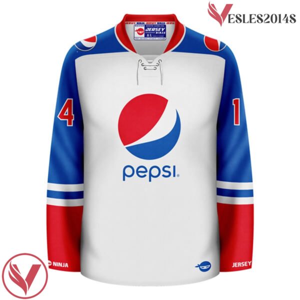 Pepsi Globe White Green Red Jersey - Vesles2014S 2