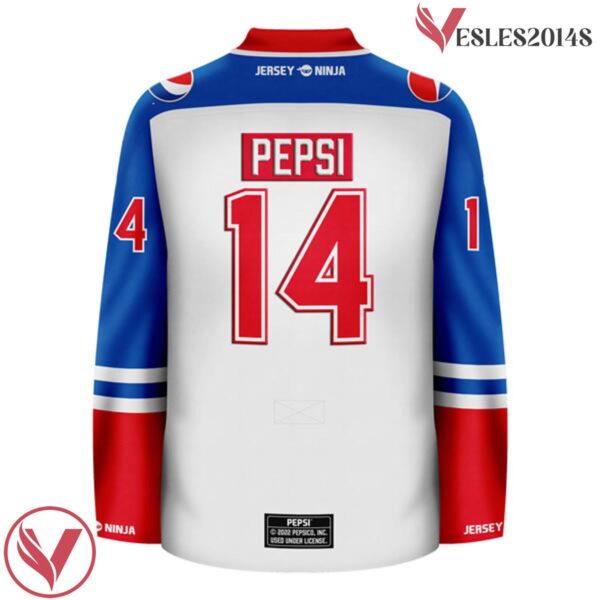 Pepsi Globe White Green Red Jersey - Vesles2014S 3