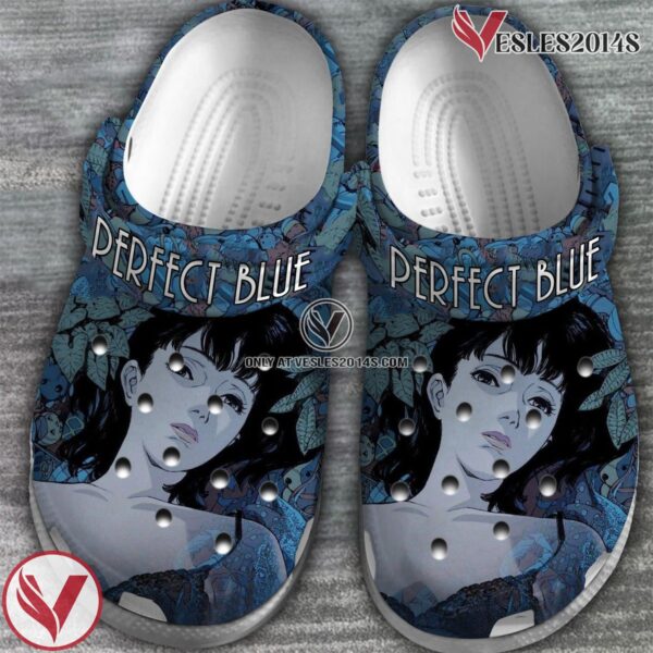 Perfect Blue Anime Cartoon Crocs Crocband Clogs Shoes Comfortable For Men Women and Kids, Unique Gift From  Vesles2014S 2