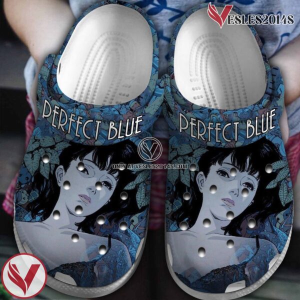 Perfect Blue Anime Cartoon Crocs Crocband Clogs Shoes Comfortable For Men Women and Kids, Unique Gift From  Vesles2014S