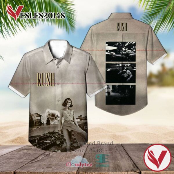 Permanent Waves 1980 Rush Album Hawaiian Shirt, Best Gift For Music Lovers Vesles2014S